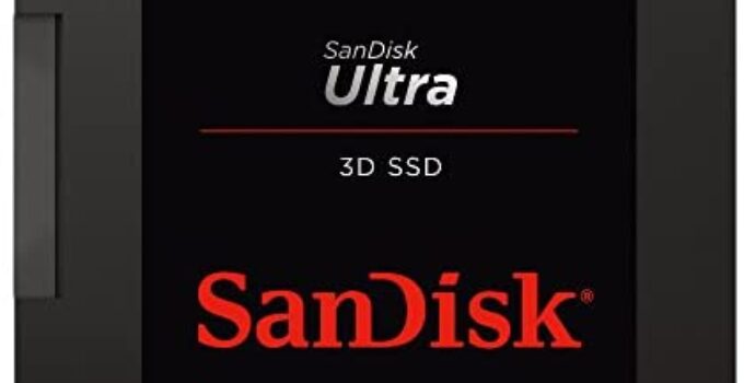 SanDisk Ultra 3D NAND 4TB Internal SSD – SATA III 6 GB/S, 2.5″/7mm, Up to 560 MB/S – SDSSDH3-4T00-G25