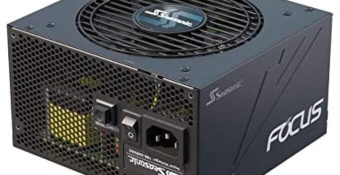 Seasonic FOCUS PX-750, 750W 80+ Platinum Full-Modular, Fan Control in Fanless, Silent, and Cooling Mode, Perfect Power Supply for Gaming and Various Application, SSR-750PX.
