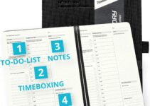 TIMEBOXING Journal by Action Day – All-in-ONE Layout Design (To-do lists,Timebox, Notes, Review) – Timeboxing is a Powerful Technique to Improve Your Productivity & Your Life, Pocket, Open Spine, 7×9