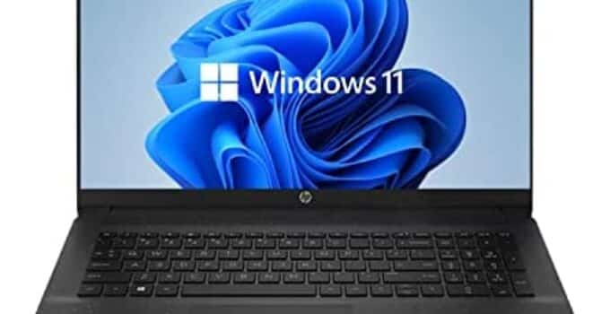 [Windows 11 Home] 2021 Newest HP 17z Laptop, 17.3″ HD+ Screen, AMD Athlon Gold 3150U Processor, 16GB DDR4 RAM, 1TB Hard Disk Drive, Wi-Fi, Webcam, Zoom Meeting, HDMI, Black