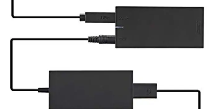 Xbox Kinect Adapter Charger for Xbox One S/X Kinect 2.0 Sensor and Windows PC Interactive APP Program Development Adapter Power Supply Connect to PC Via USB 3.0