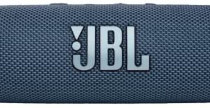 JBL Flip 6 – Portable Bluetooth Speaker, Powerful Sound and deep bass, IPX7 Waterproof, 12 Hours of Playtime, JBL PartyBoost for Multiple Speaker Pairing, Speaker for Home, Outdoor and Travel (Blue)
