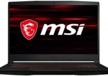 2021 MSI – GF63035 | 15.6″ Full HD Gaming Laptop |  Intel Core i5-10200H | 8GB DDR4/3200MHz, 256GB SSD (PCI-e) | Black, Windows 10 Home