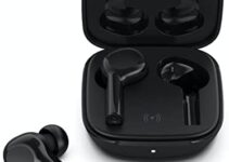 Belkin Wireless Earbuds, SoundForm Freedom True Wireless Bluetooth Earphones with Wireless Charging Case IPX5 Certified Sweat and Water Resistant with Deep Bass for iPhones and Androids (Black)