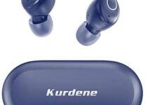 Wireless Earbuds,Kurdene S8 Pro Bluetooth 5.2 Earbuds 48H Playtime Fast Charging AI-Enhanced Call Noise Cancelling Deep Bass Earphones Microphone Waterproof Light-Weight in-Ear Headphones for Work