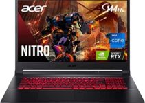 2022 Acer Nitro AN517 17.3″ 144Hz FHD IPS Display Gaming Laptop – Intel i7-11800H 8 Cores – Nvidia RTX 3050 Ti 4GB – 32GB RAM DDR4 – 1TB M.2 SSD – WiFi 6 RJ-45 – Windows 11 Pro w/ 32GB USB Drive