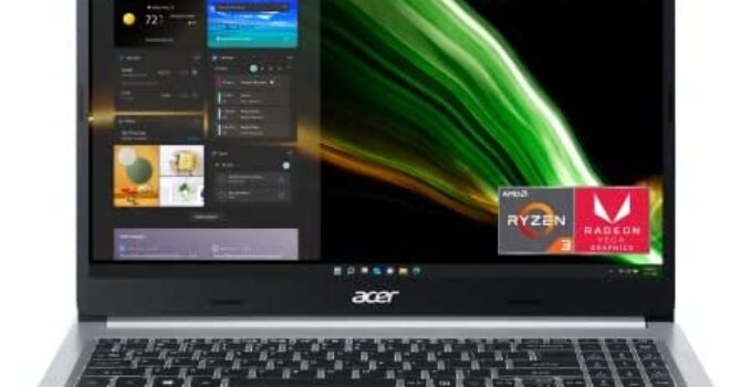 Acer Aspire 5 A515-46-R3UB | 15.6″ Full HD IPS Display | AMD Ryzen 3 3350U Quad-Core Mobile Processor | 4GB DDR4 | 128GB NVMe SSD | WiFi 6 | Backlit KB | FPR | Amazon Alexa | Windows 11 Home in S mode