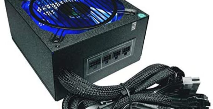 Apevia ATX-SN900 Signature 900W 80+ Bronze Certified Active PFC ATX Semi-Modular Gaming Power Supply