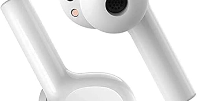 Belkin Wireless Earbuds, SoundForm Freedom True Wireless Bluetooth Earphones with Wireless Charging Case IPX5 Certified Sweat and Water Resistant with Deep Bass for iPhones and Androids and More
