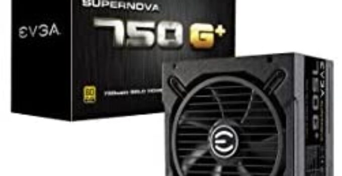 EVGA SuperNOVA 750 G+, 80 Plus Gold 750W, Fully Modular, FDB Fan, 10 Year Warranty, Includes Power ON Self Tester, Power Supply 120-GP-0750-X1