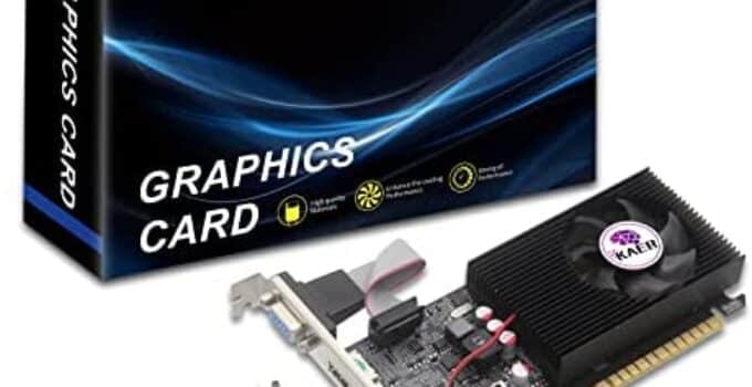GT 730 4GB DDR3 128 Bit PCI Express 2.0 X 8 (DVI VGA HDMI) Low Profile Graphics Card, PC Video Card (with Bracket)