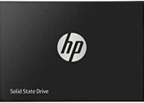 HP S650 480GB 2.5 Inch Internal SSD, SATA III 6 Gb/s, 3D NAND TLC PC Solid State Drive Up to 560 MB/s – 345M9AA#ABA