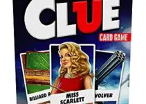 Hasbro Gaming Clue Card Game for Kids Ages 8 & Up, 3-4 Players Strategy Game