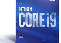 Intel Core i9-10900F Desktop Processor 10 Cores up to 5.2 GHz Without Processor Graphics LGA 1200 (Intel 400 Series chipset) 65W
