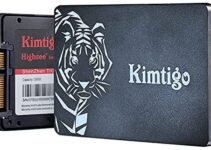 Kimtigo 2.5″ Internal SSD 256GB, 3D NAND Solid State Drive, SATA III 6Gb/s 2.5 inch 7mm (0.28”), Read up to 500MB/s