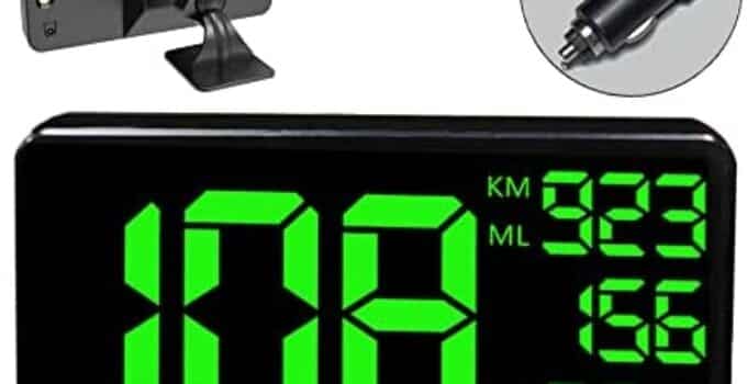 Kingneed Truck GPS Speedometer 6.2 inch Extend Digital Display Vehicle Odometer Trip Meter Course Overspeed Alarm MPH/KMH