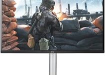 LG 32UP83A-W 31.5 Inch Class UHD (3840 x 2160) IPS Monitor with AMD FreeSync, DCI-P3 95% Color Gamut with HDR 10 Compatibility and USB Type-C, Tilt/Height/Pivot Stand – 2021
