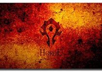 Mouse Pad，Professional Large Gaming Mouse Pad, World of Warcraft Mouse Pad,Extended Size Desk Mat Non-Slip Rubber Mouse Mat (1, 800 x 300 x3 mm / 31.5 x 11.8 x 0.12 inch)