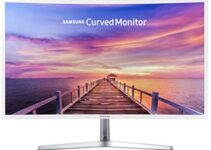 New Samsung 32″ Full HD Curved Screen LED TFT LCD Monitor Glossy White MagicBright FreeSync Technology Eco Saving Plus Eye Saver DisplayPort HDMI (LC32F397FWNXZA)
