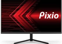 Pixio PX243 24 inch 165Hz (144Hz Supported) 1ms MPRT VA FHD 1080p AMD Radeon FreeSync Esports Gaming Monitor