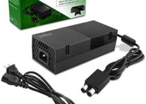Ponkor Power Supply for Xbox One, Replacement Power Brick Adapter 100-240V Voltage AC Cord Compatible with Xbox One