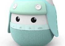 Portable Bluetooth Speaker ASIMOM Rhyme, Stereo Wireless Pairing Speaker, 15H Playing, High Definition Sound, Cute Bluetooth Speaker, Ideal Gift for Girls and Kids (Aqua Blue)