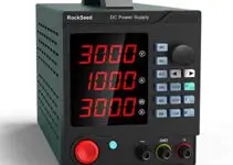 Programmable 30V/10A DC Power Supply Variable, Adjustable Switching Regulated Power Supply with 4-Digit Large Display Alligator Leads, PC Software, USB Interface for Lab Equipment (30V/10A)