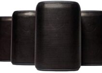 Rocksteady Portable Bluetooth Speakers (4 Speakers) | Bluetooth Speakers Outdoors | Black Bluetooth Speakers | 100 Feet Bluetooth Range | 16 Hour Long Battery Life | Immersive Sound