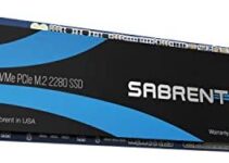 Sabrent 512GB Rocket NVMe PCIe M.2 2280 Internal SSD High Performance Solid State Drive (SB-ROCKET-512)