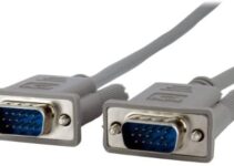 StarTech.com 10 ft. (3 m) VGA to VGA Cable – HD15 VGA Cable – 800×600 Resolution – Male/Male – VGA Monitor Cable (MXT101MM10),Gray