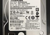 Toshiba 2.5in inch Laptop Notebook Hard Drive Disk HDD MQ04ABD200 2TB 2000GB 9.5mm 5400RPM (Renewed)