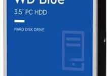 Western Digital 2TB WD Blue PC Hard Drive HDD – 5400 RPM, SATA 6 Gb/s, 256 MB Cache, 3.5″ – WD20EZAZ