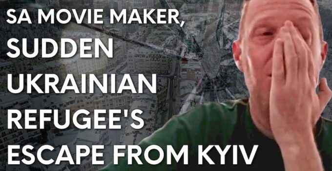 SA tech pioneer, movie maker and sudden Ukrainian refugee Ronnie Apteker shares nightmare escape from Kyiv’s war zone