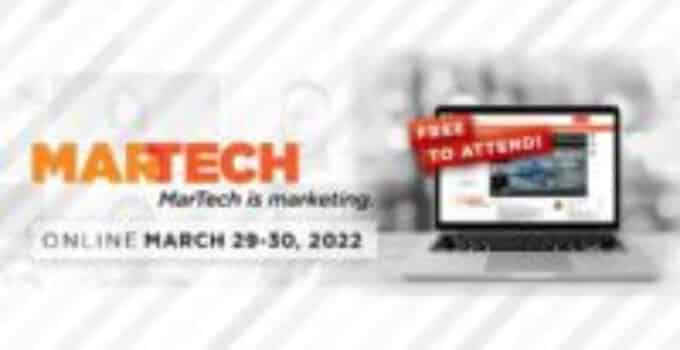 Join us online THIS WEEK for 50+ free martech sessions
