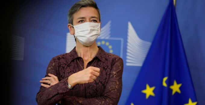 Rules against U.S tech giants to come into force October, EU’s Vestager says