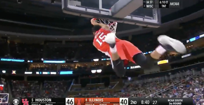 A ref made the worst technical foul call ever during Illinois vs. Houston