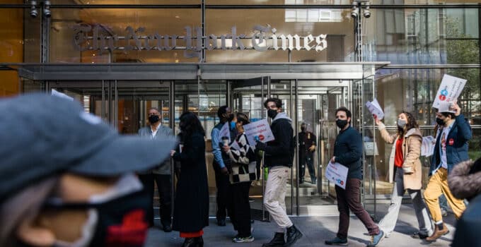 New York Times tech workers vote to certify union