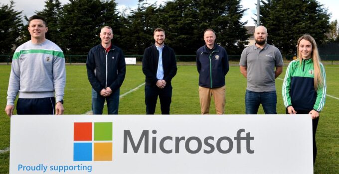 Blue Beat: Round Tower Clondalkin welcome help of big tech in shape of Microsoft