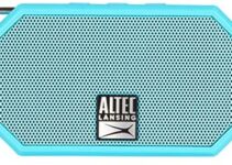 Altec Lansing Mini H2O – Waterproof Bluetooth Speaker, Wireless & Portable Speaker for Travel & Outdoor Use, Aqua
