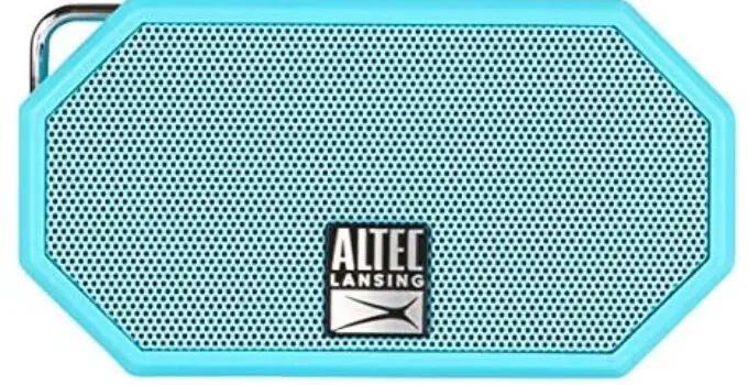 Altec Lansing Mini H2O – Waterproof Bluetooth Speaker, Wireless & Portable Speaker for Travel & Outdoor Use, Aqua