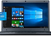 CHUWI HeroBook Air 11.6″ Windows 10 Laptop, Intel Celeron N4020 Processor, 4GB LPDDR4 RAM, 128GB SSD, HD Display, WiFi, Webcam, Ultra Slim and Light Notebook PC for School Student