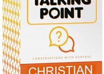 Christian Conversation Starter Cards for Game Night, Bible Studies & Evangelism Ministry, Christian Games with 200 Christian Questions in 4 Categories, Family Games & Conversations About Faith