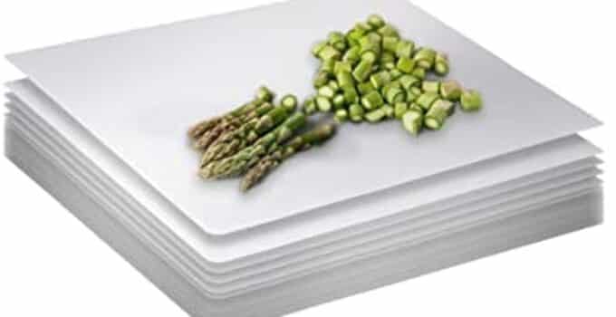 Crown 50 Count Premium Quality Disposable Cutting Boards ~10 Inch X 13.5 Inch Disposable Sheets For Kitchen And Commercial Use ~ Patent Pending ~ Recyclable Disposable Cutting Board Sheets