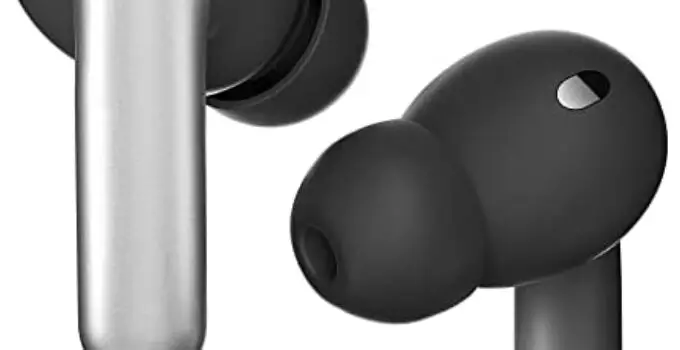 ELEVOC Active Noise Cancelling Earbuds, Wireless Bluetooth Earphones with 6 Microphones and 2 Bone Conduction Sensors for Clear Calls, 10mm Driver for Immersive Sound, Fast Charge, 30H Playtime