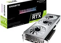 GIGABYTE GeForce RTX 3060 Vision OC 12G (REV2.0) Graphics Card, 3X WINDFORCE Fans, 12GB 192-bit GDDR6, GV-N3060VISION OC-12GD REV2.0 Video Card