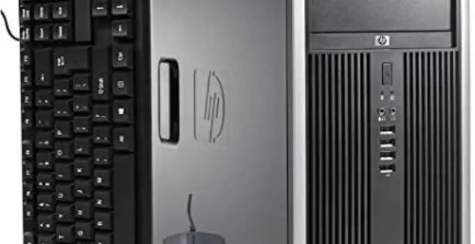 HP Tower Computer Gaming PC [ Intel Core i5 Processor, 8GB Ram, 128GB SSD, 1TB Hard Drive, HDMI, Wireless WiFi] AMD Radeon RX 550 4GB, Windows 10 (Renewed)