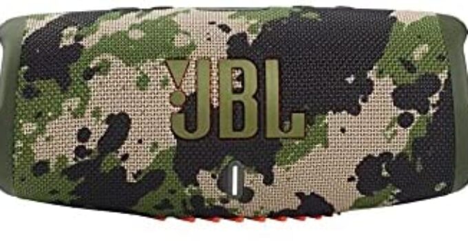 JBL CHARGE 5 – Portable Bluetooth Speaker with IP67 Waterproof and USB Charge out – Squad