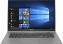 LG gram Thin and Light Laptop – 17″ (2560 x 1600) IPS Display, Intel 8th Gen Core i7, 16GB RAM, 512GB SSD, up to 19.5 Hour Battery, Thunderbolt 3 – 17Z990-R.AAS8U1 (2019), Dark Silver