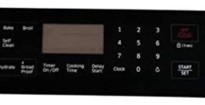Lifetime Appliance DG34-00027B Membrane Switch Touchpad Compatible with Samsung Range Oven