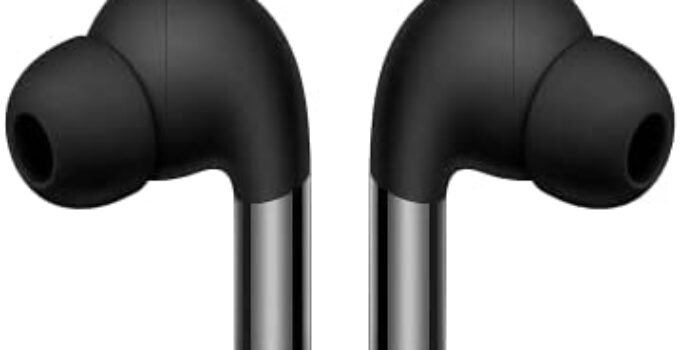 OnePlus Buds Pro Wireless Earbuds| with Charging Case |IP55 | Smart Adaptive Noise Cancellation Sound | Matte Black,E503A